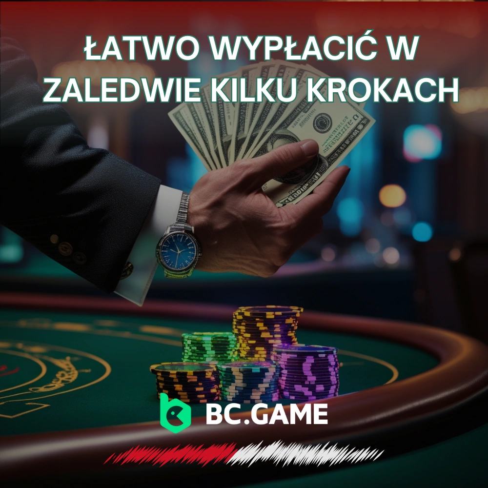 łatwo wypłacić w zaledwie kilku krokach